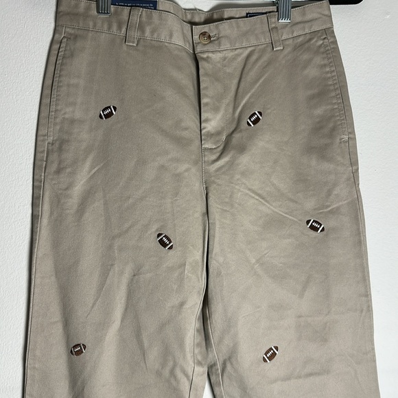 Vineyard vines NWT football khakis size 18 new with tags cotton - Picture 4 of 7
